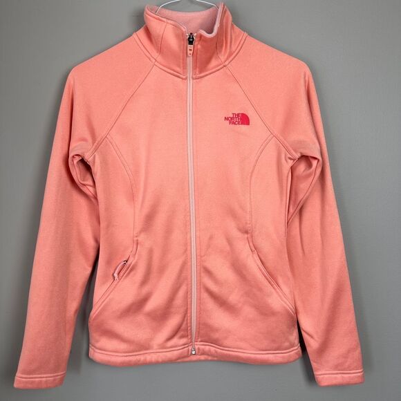 The North Face Tops - The North Face Women Full Zip Soft Shell Extra Small Pink Performance XS
